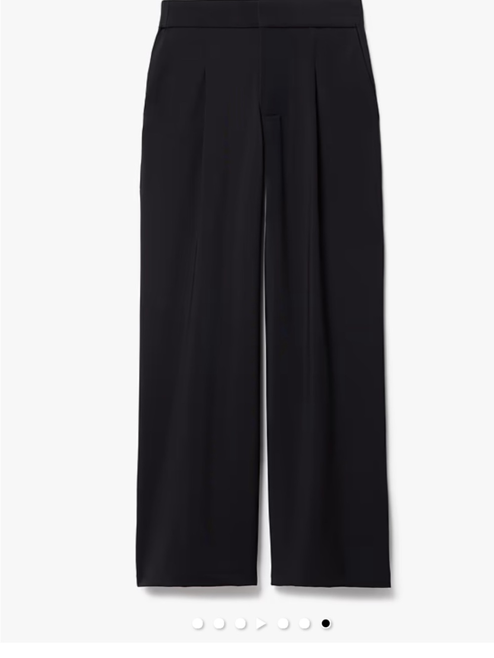 Athleta Pinnacle Wide-Leg Black Women's Trousers